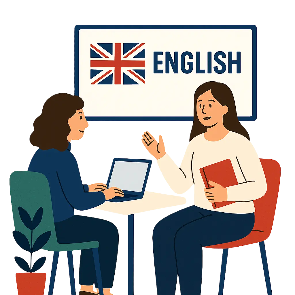 Lezioni di inglese individuali in presenza